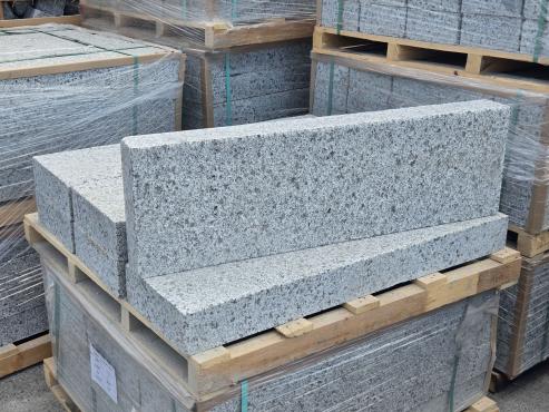 Helehall graniitäärekivi H-Grey, 100x30x10 cm