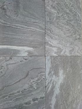 Monsoon Black, harjatud pinnaga Monsoon Black, harjatud pinnaga