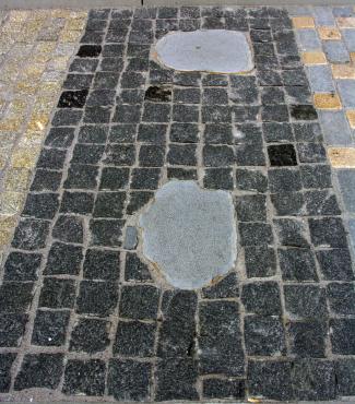 Gabbro täringukivi 10*10 cm