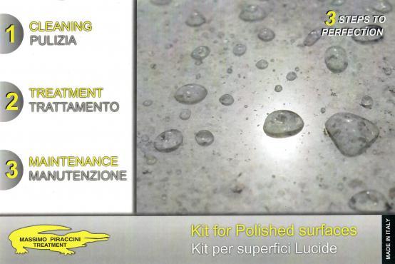 Kit for polished surfaces Kit for polished surfaces
