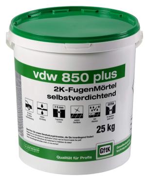 Sillutise vuugisegu vdw 850 plus, tsemendihall, 25 kg ämber